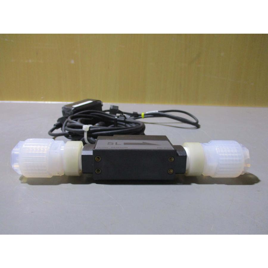 中古 KEYENCE 液体用流量センサ+アンプユニット+ケーブル FD 中古 KEYENCE 液体用流量センサ+アンプユニット+ケーブル FD