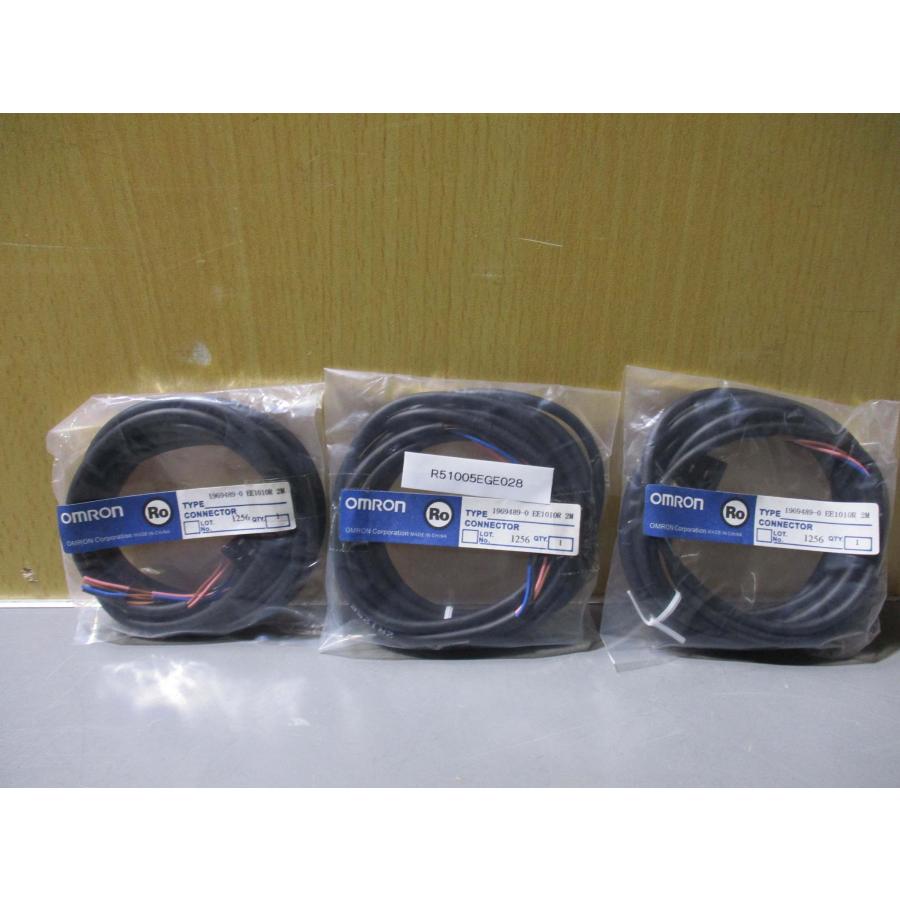 新古 OMRON 1969489-0 EE1010R LOCKING CONNECTOR 2M CABLE 3個 (R51005EGE028 ...