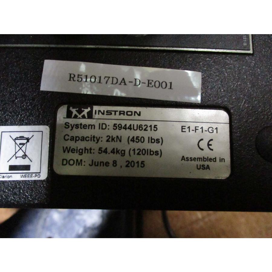 中古 Instron 5944U6215 E1-F1-G1 Tensile Tester 900シリーズ 中古 Instron 5944U6215 E1-F1-G1 Tensile Tester 900シリーズ