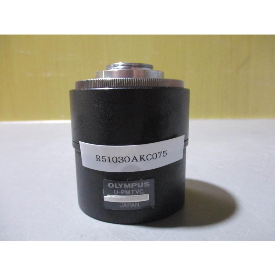 中古 OLYMPUS U-PMTVC 顕微鏡 Cマウントアダプター (R51030AKC075