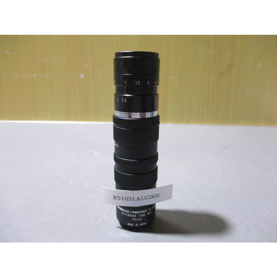 中古 COSMICAR/PENTAX TV LENS EXTENSION TUBE SET 40mm /12.8 50mm 25.5 レンズ