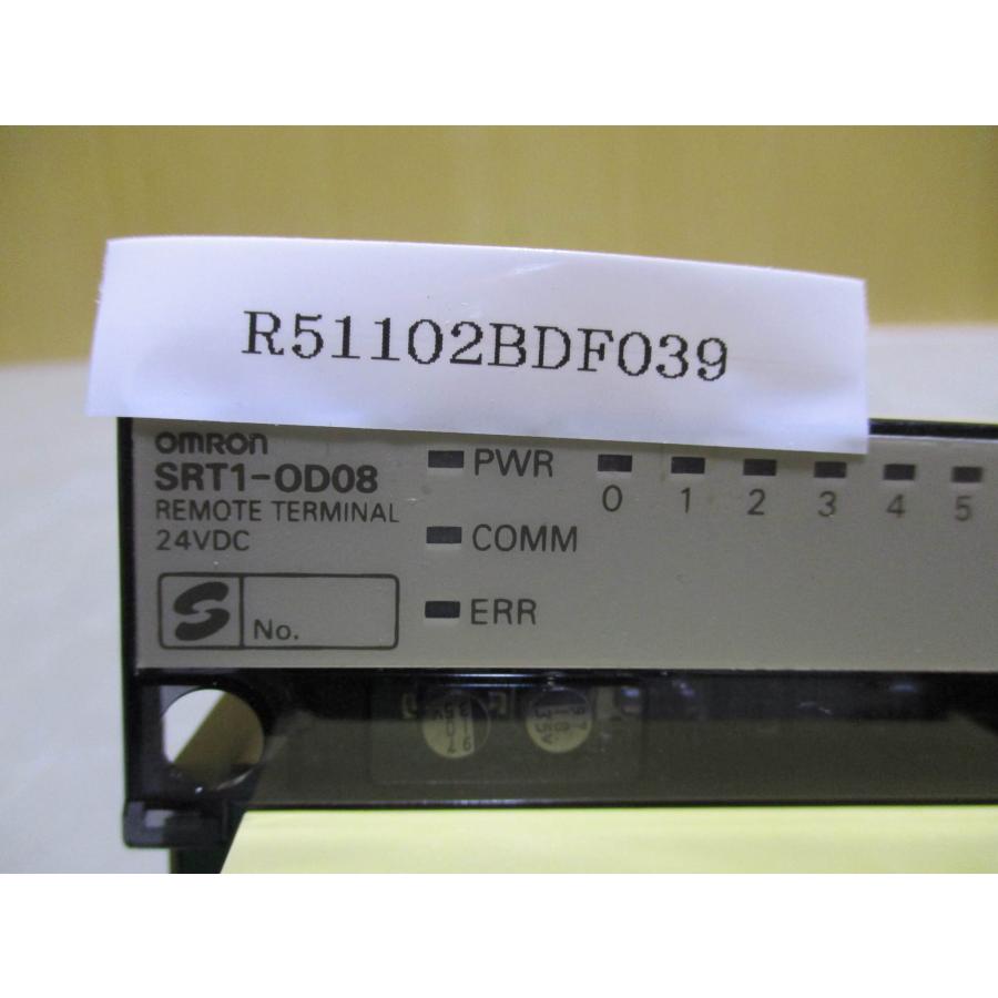 中古 OMRON REMOTE TERMINAL SRT1-OD08 3個 (R51102BDF039