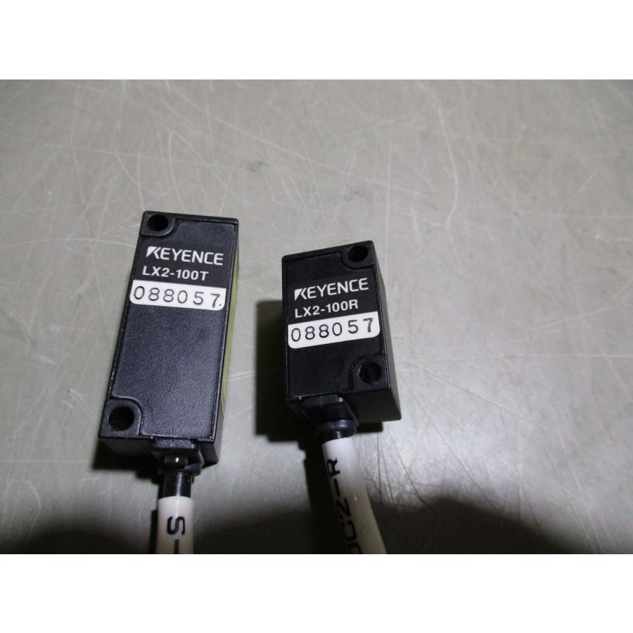 中古KEYENCE LX2-60/LX2-100T/LX2-100R レーザセンサ セット