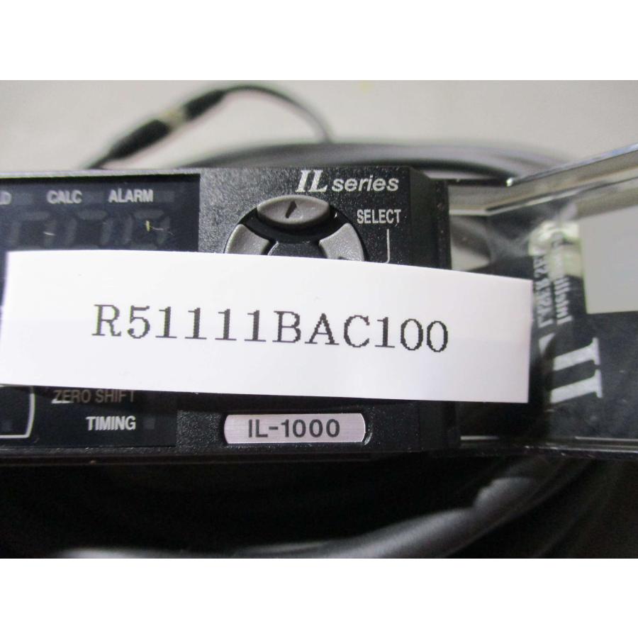 中古KEYENCE IL-030 レーザー変位センサー/ IL-1000 レーザアプリ