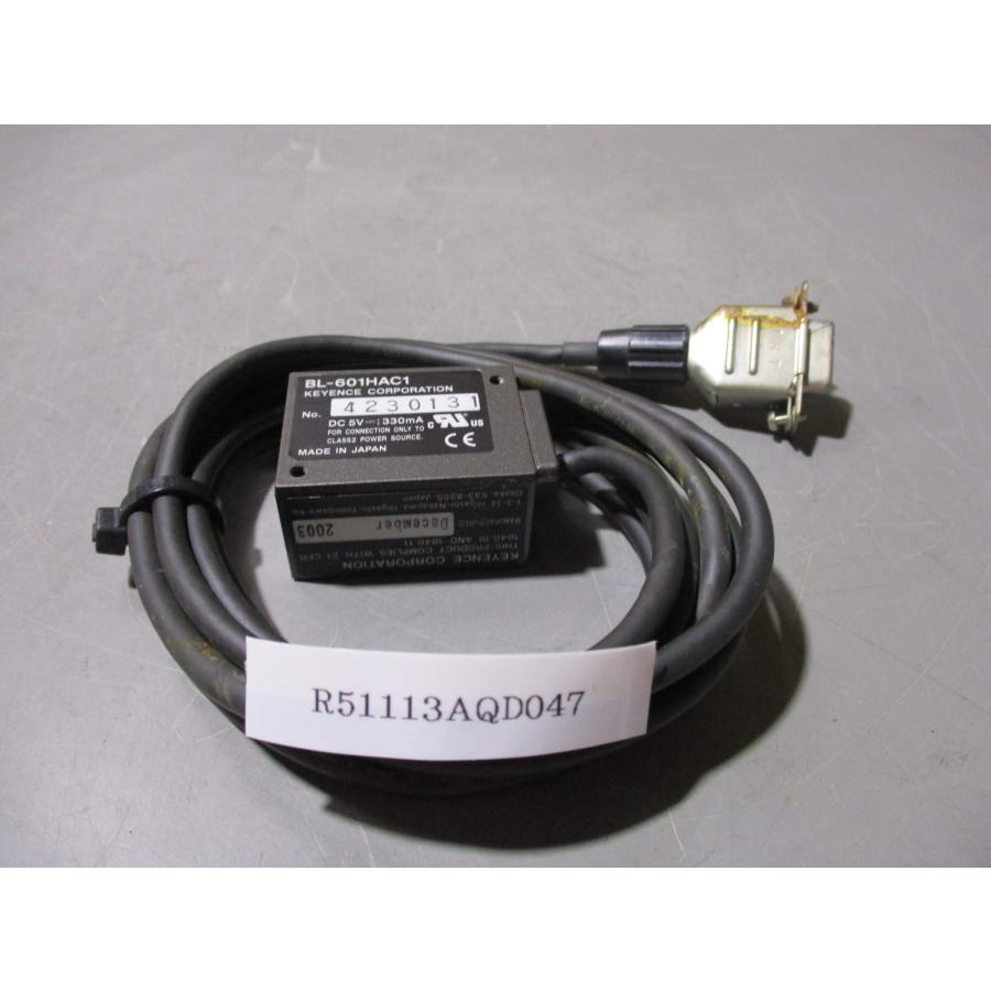 中古 KEYENCE 超小型レーザ式バーコードリーダ BL-601HAC1