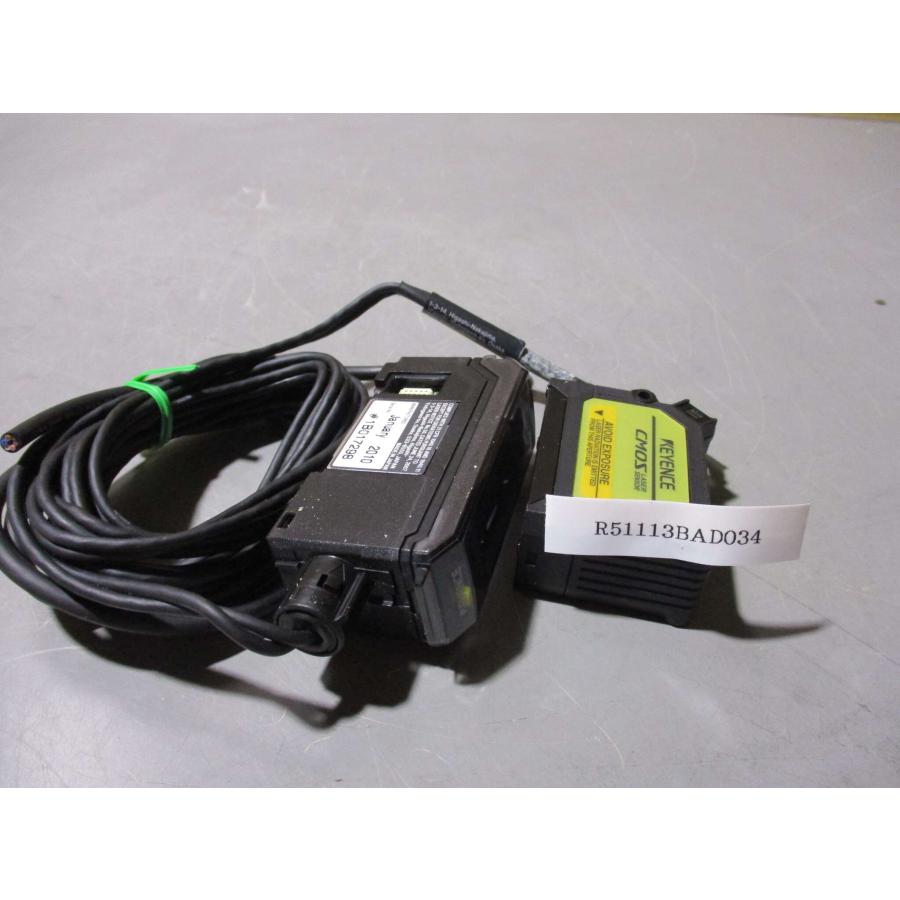 中古 KEYENCE GV-21 レーザセンサ アンプユニット/ GV-H130 