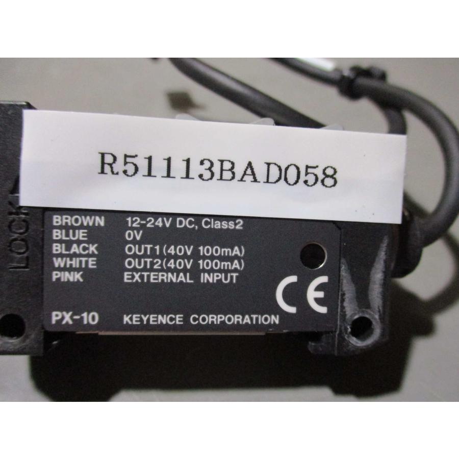 中古 KEYENCE PX-10 光電センサ/ PX-H71TZ (R51113BAD058 中古 KEYENCE PX-10 光電センサ/ PX-H71TZ (R51113BAD058