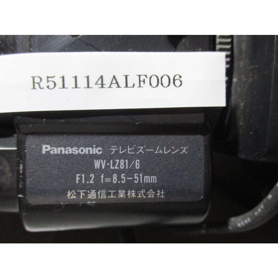中古 PANASONIC CCD WV-CL111/WV-LZ81/6 テレビズームレンズ/8.5〜51mm
