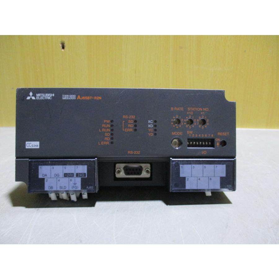 中古 MITSUBISHI RS-232 UNIT AJ65BT-R2N (R51114BPD058