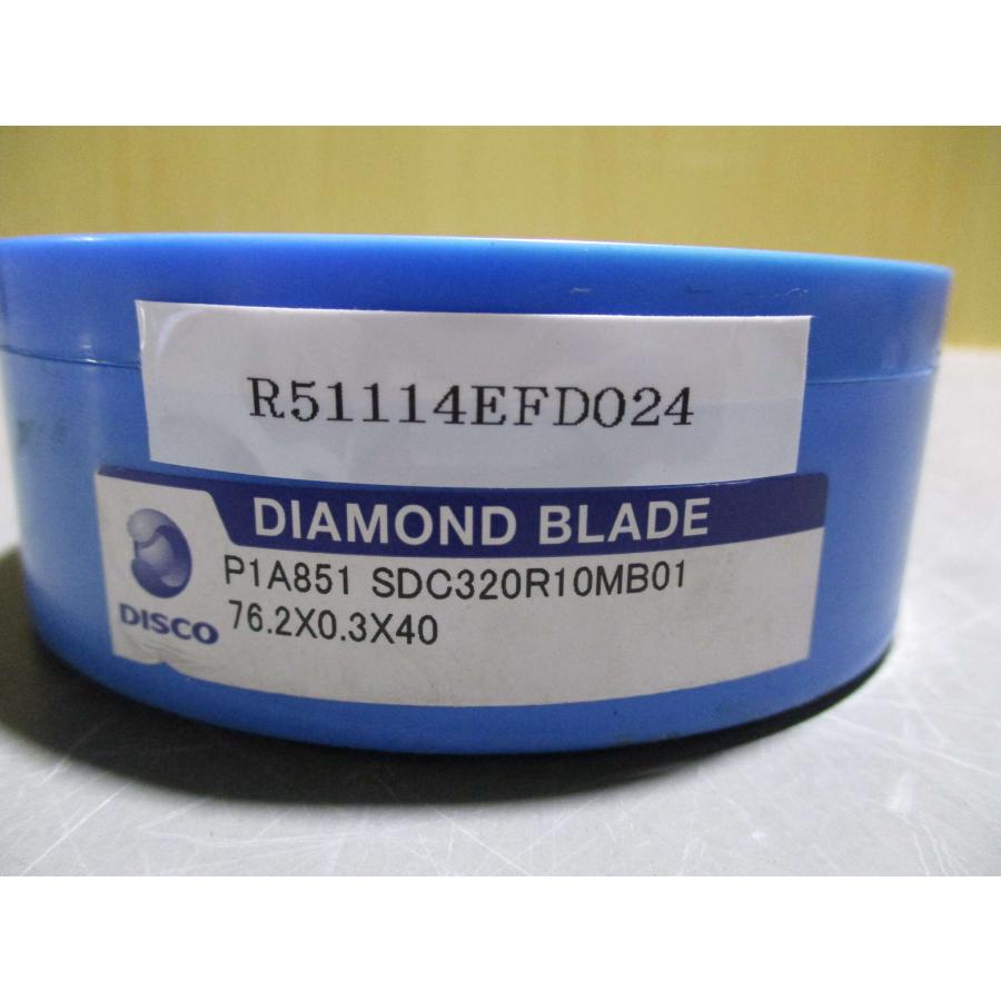 新古 DISCO DIAMOND BLADE P1A851 SDC320R10MB01 ダイヤモンド 新古 DISCO DIAMOND BLADE P1A851 SDC320R10MB01 ダイヤモンド