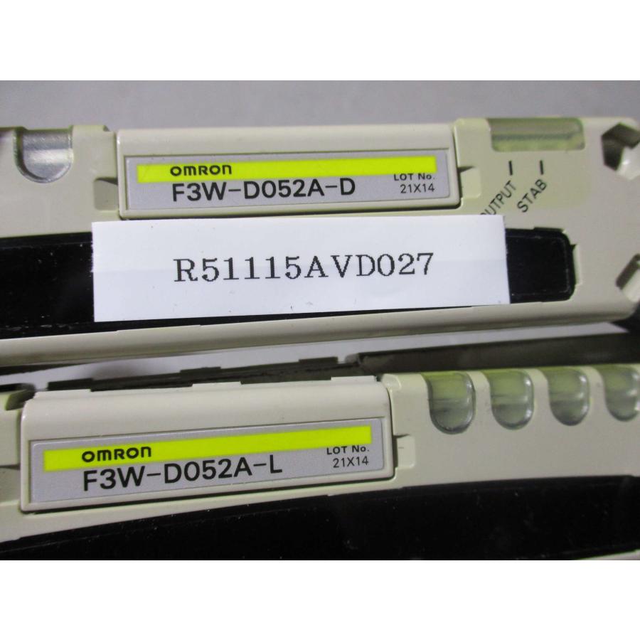 ②OMRON　F3W-B035-D、F3W-B035-Lのセット F3W-E ピッキングセンサ/形式/種類 | オムロン制御機器