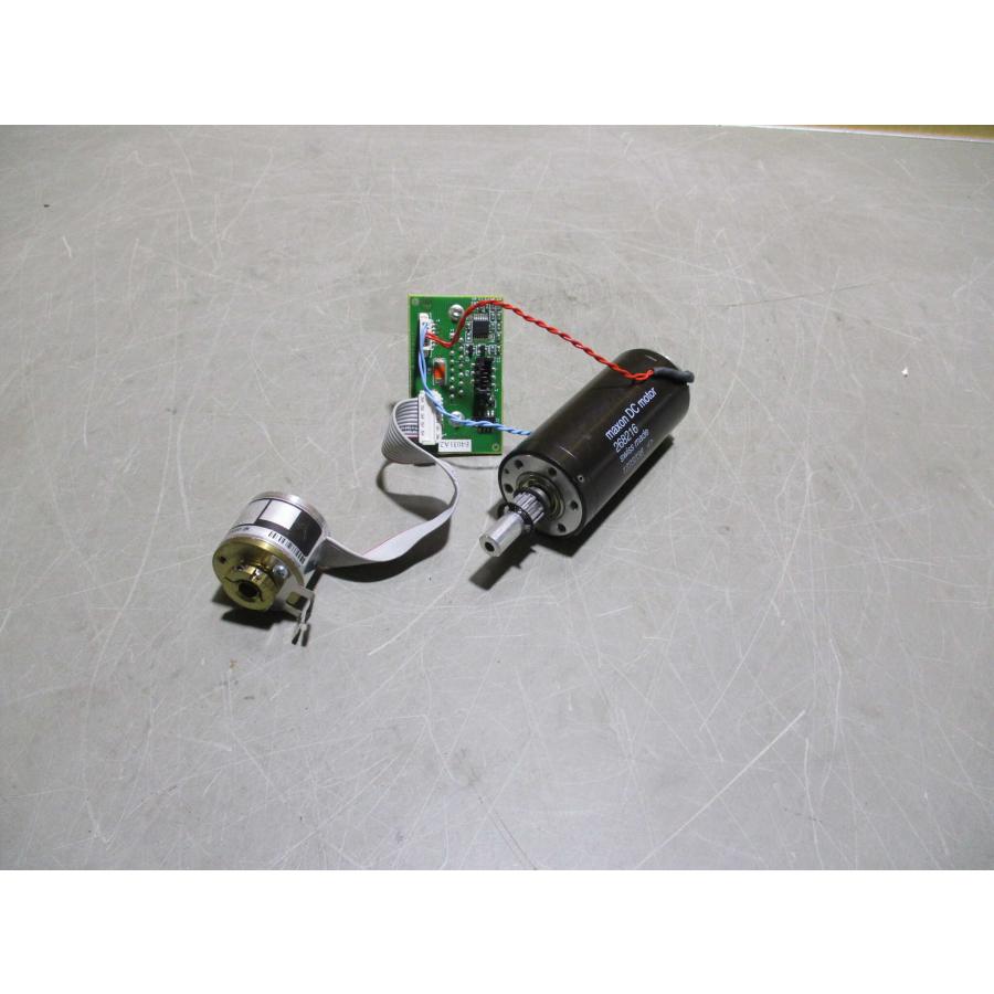 中古 maxon DC motor 268216 swiss made / E4031A2 (R51115GCD114