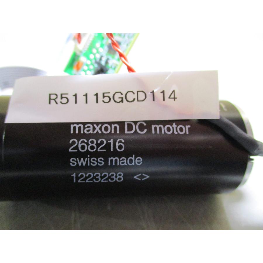 中古 maxon DC motor 268216 swiss made / E4031A2 (R51115GCD114