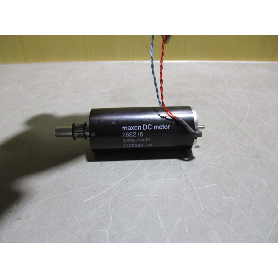 中古 maxon DC motor 268216 swiss made / E4031A2 (R51115GCD114