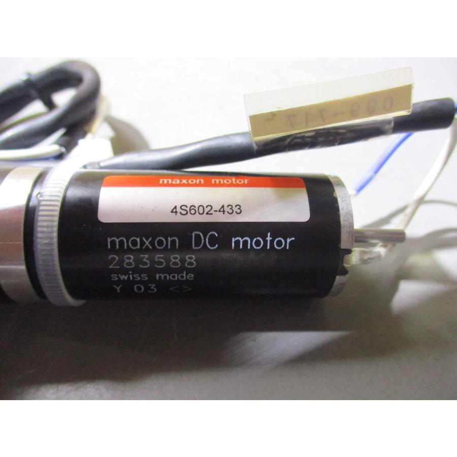 中古 Maxon Motor 283588 DC 4S602-433 (R51117GBD064