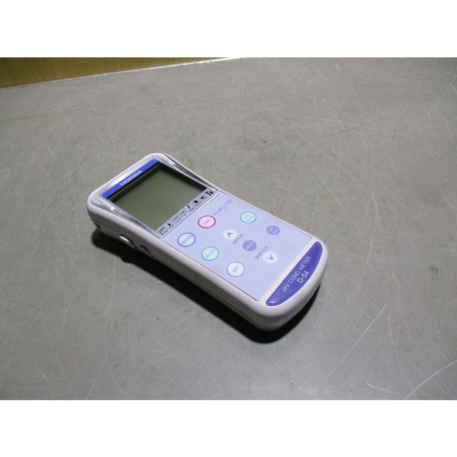 中古 HORIBA D-54 ハンディタイプpHメータ (R51123BWA003 
