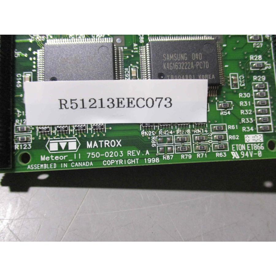 中古 MATROX METEOR II 750-0203- REV.A ETON ET866(R51213EEC073 ...