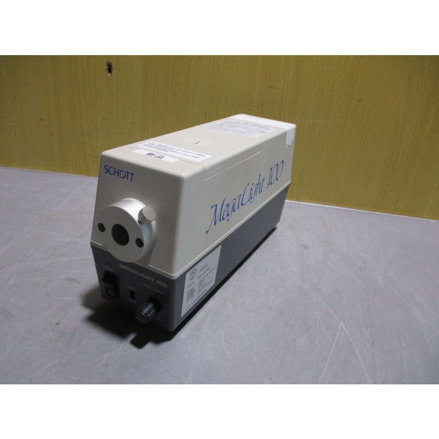 新古 HOYA-SCHOTT Megalight 100 Halogen light source 通電確認