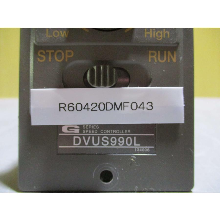 中古 Panasonic SPEED CONTROLLER DVUS990L スピードコントローラ AC100V 90W  (R60420DMF043)｜growdetradingltd｜07