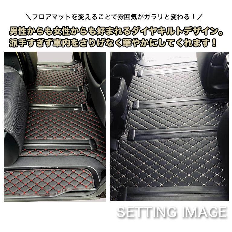アルファード フロアマット 30系 40系 2列目席用 セカンドシート