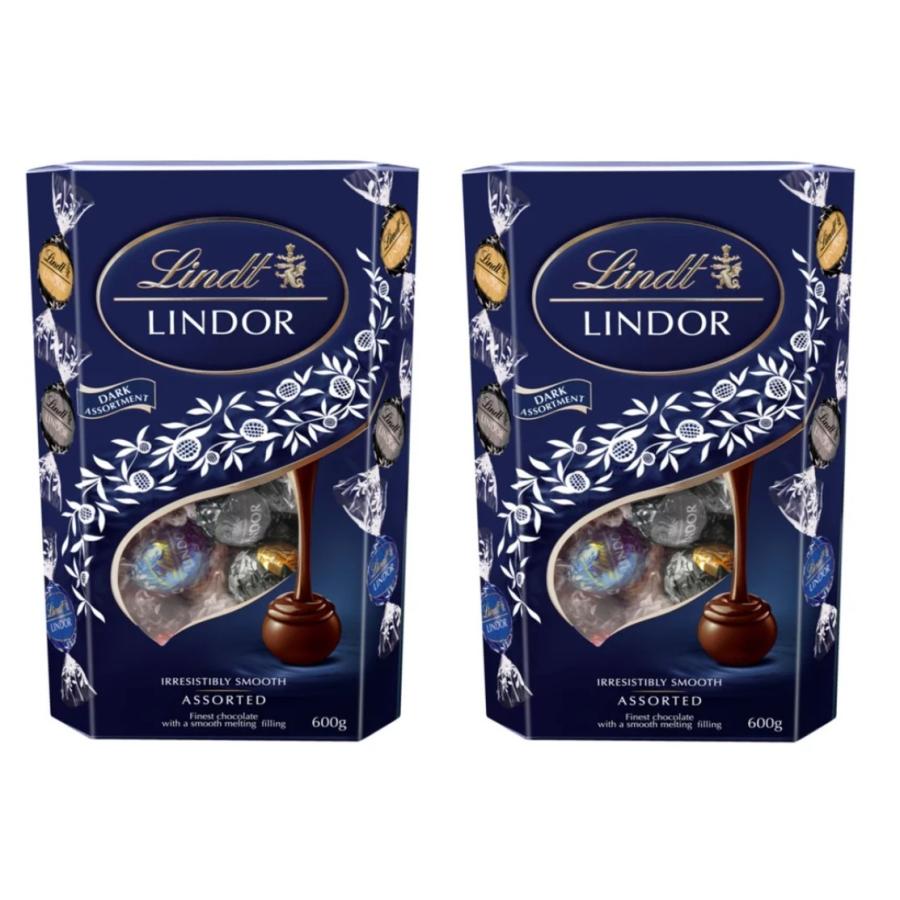 LINDOR リンツ チョコレートリンドール ダークアソート 大容量600