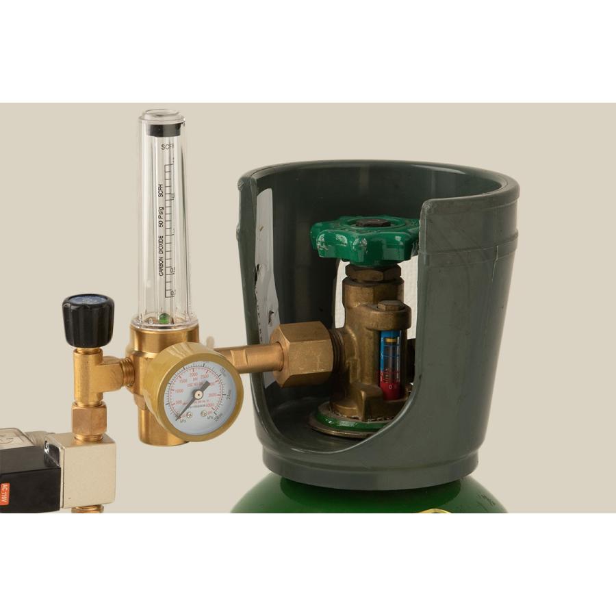 CO2 レギュレーター スピードコントローラー・電磁弁一体型 小型兼大型