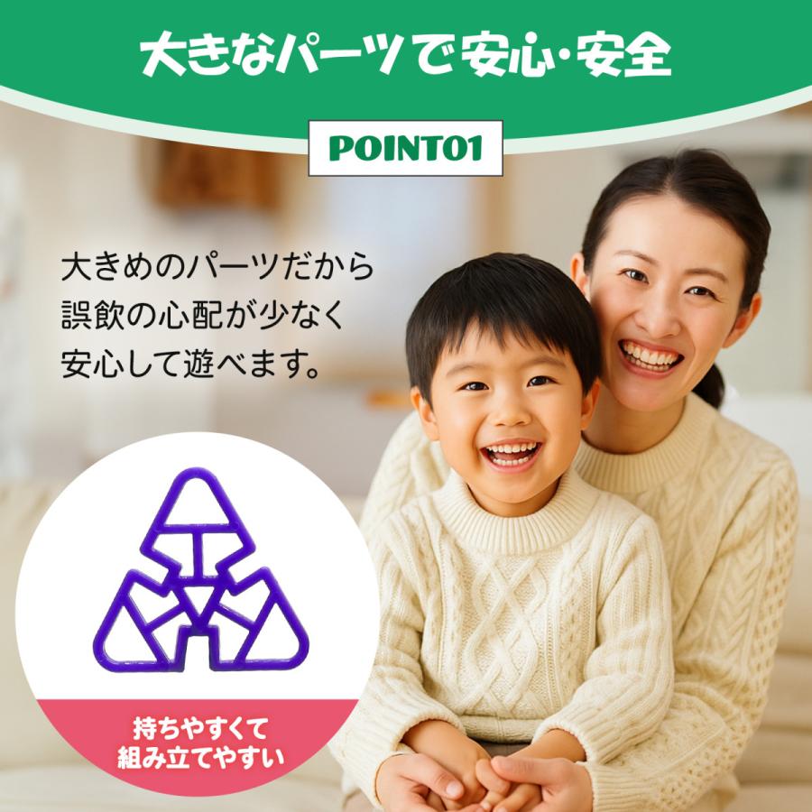Craftoy GEOBLOCK ブロック おもちゃ 3歳 4歳 5歳 6歳 (ジオ