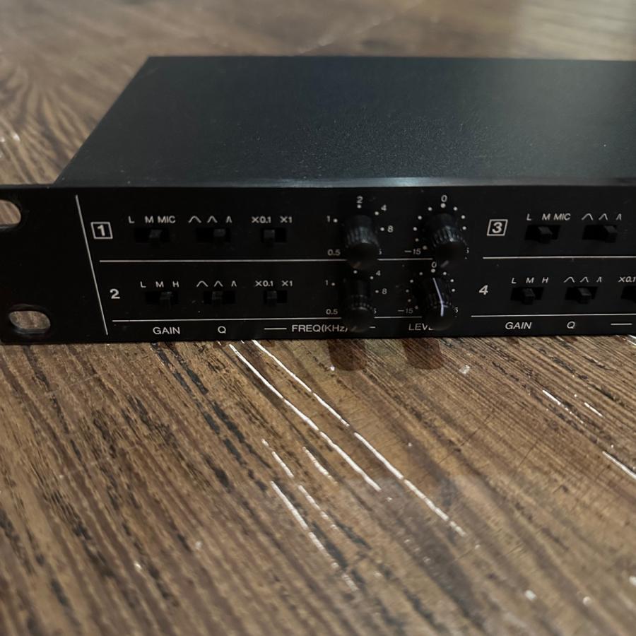 パラメトリックイコライザー 8ch KAWAI EQ-8 1Uラック パラメトリックイコライザー 8ch KAWAI EQ-8 1Uラック Kawai EQ