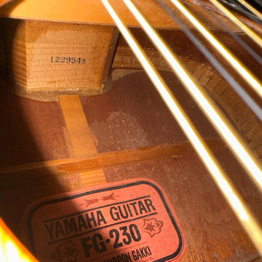 【希少品】yamaha ヤマハ ＹＡＭＡＨＡ FG-230 赤札 ギター 12弦 Yamaha FG-230 12-String Acoustic Guitar Vintage Japan Nippon
