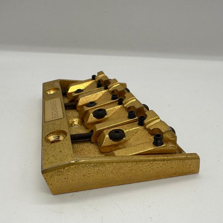 Fernandes エレキベース用 ゴールドブリッジ Guitar Parts -a151