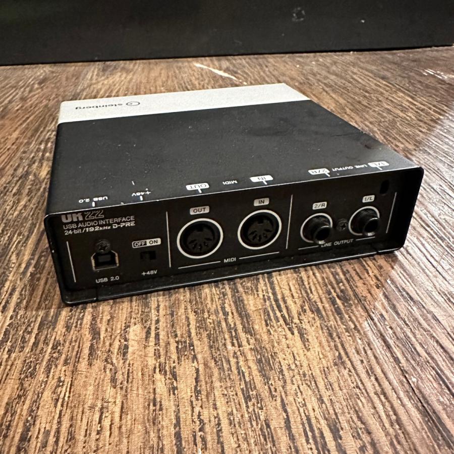 YAMAHA UR22mkII オーディオインターフェース 美品 動作品　DTM STEINBERG ( スタインバーグ ) UR22mkII オーディオ