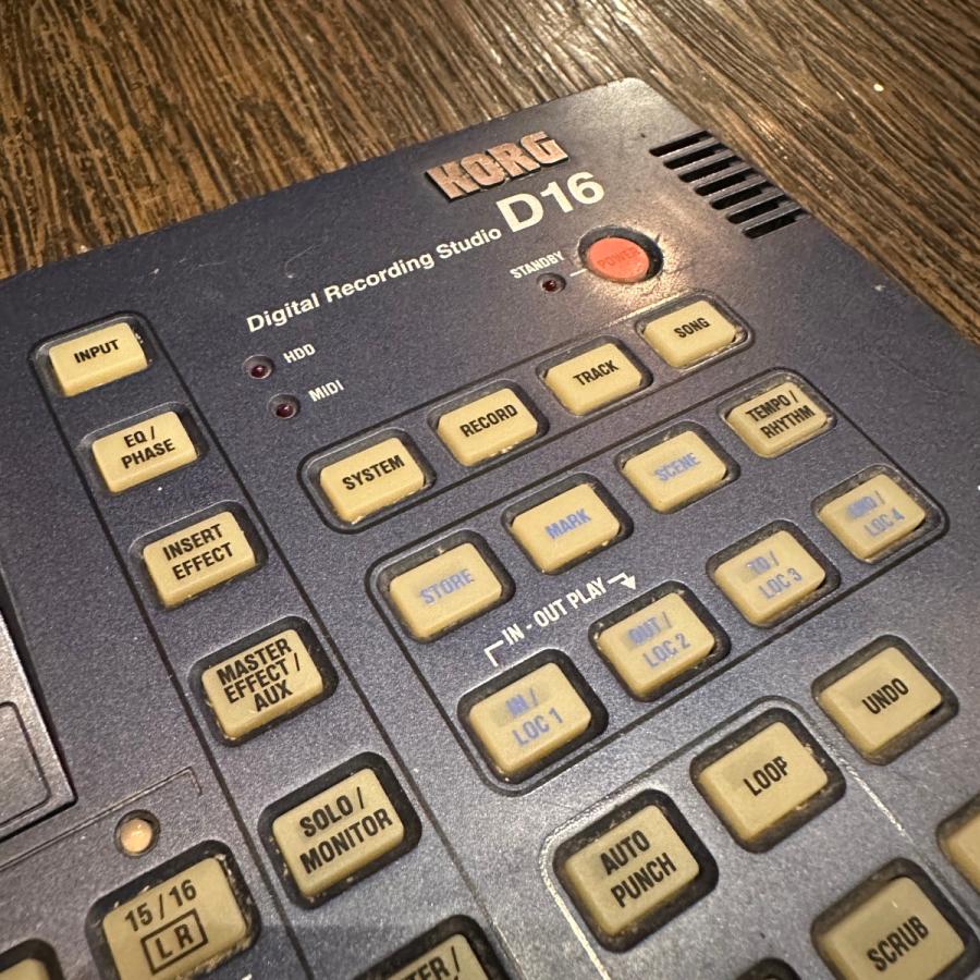 KORG Korg D16 MTR コルグ マルチトラックレコーダー -a485 KORG Korg D16 MTR コルグ マルチトラックレコーダー -a485