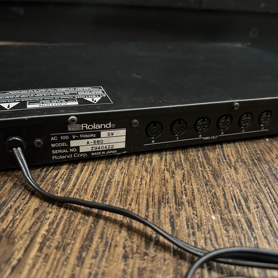 ローランド Roland A-880 MIDI パッチ -a489 : GrunSound Yahoo