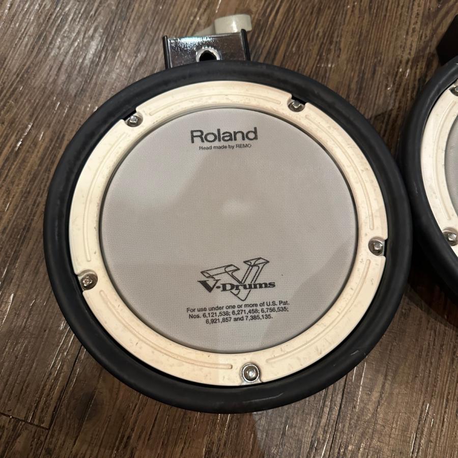 【値下げ】Roland PDX-6 電子ドラムパッド（2個セット） ローランド（Roland） Roland PDX-6 Vパッド 8インチ 2枚セット