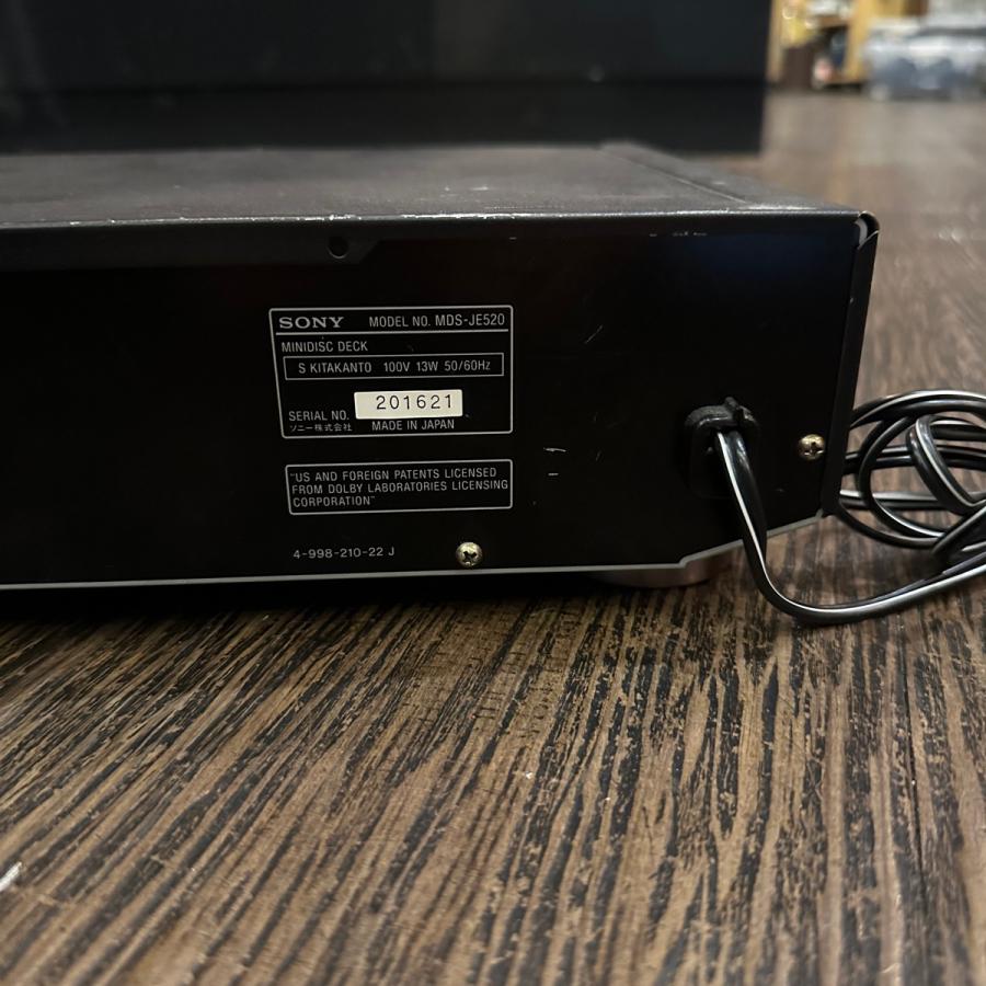SONY - Sony MDS-JE520 MDプレーヤー SONY Sony MDS-JE520 ソニー MDプレーヤー -a745 : GrunSound