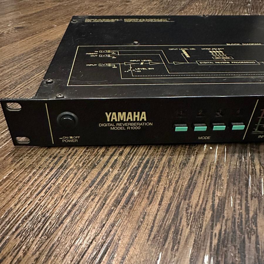 YAMAHA Yamaha R1000 Digital Reverb デジタルリバーブ ヤマハ YAMAHA Yamaha R1000 Digital Reverb デジタルリバーブ ヤマハ