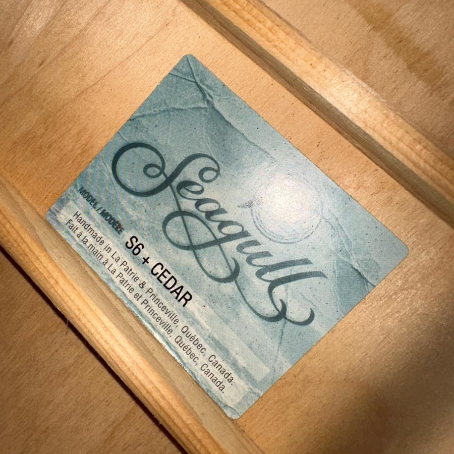 Seagull S6 Cedar Made In Canada Acoustic Guitar アコースティック
