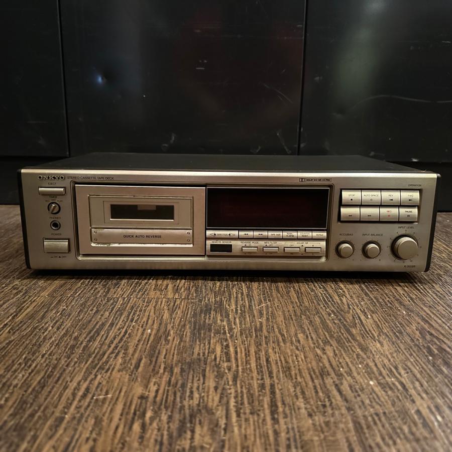 ONKYO Onkyo K-503R ステレオカセットデッキ オンキョー -a831