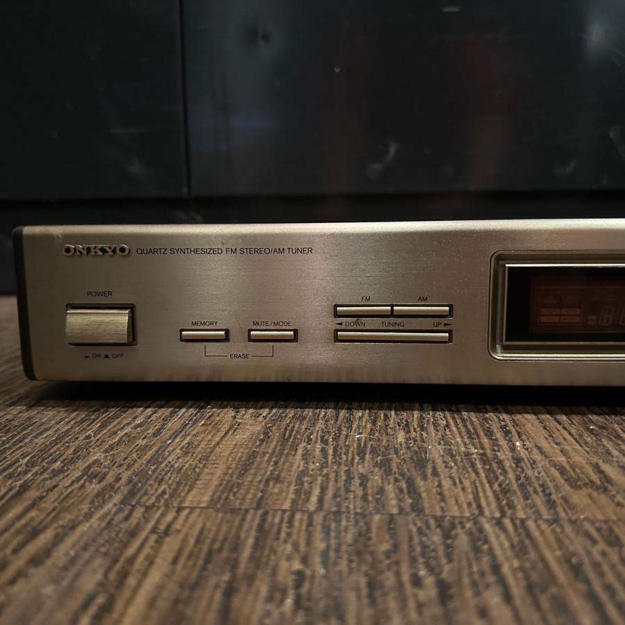 Onkyo オンキョー　オーディオ ONKYO Onkyo T-403 AM/FM チューナー オンキョー ラジオ -a834