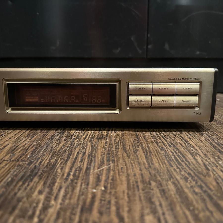 ONKYO Onkyo T-403 AM/FM チューナー オンキョー ラジオ -a834 ONKYO Onkyo T-403 AM/FM チューナー オンキョー ラジオ -a834