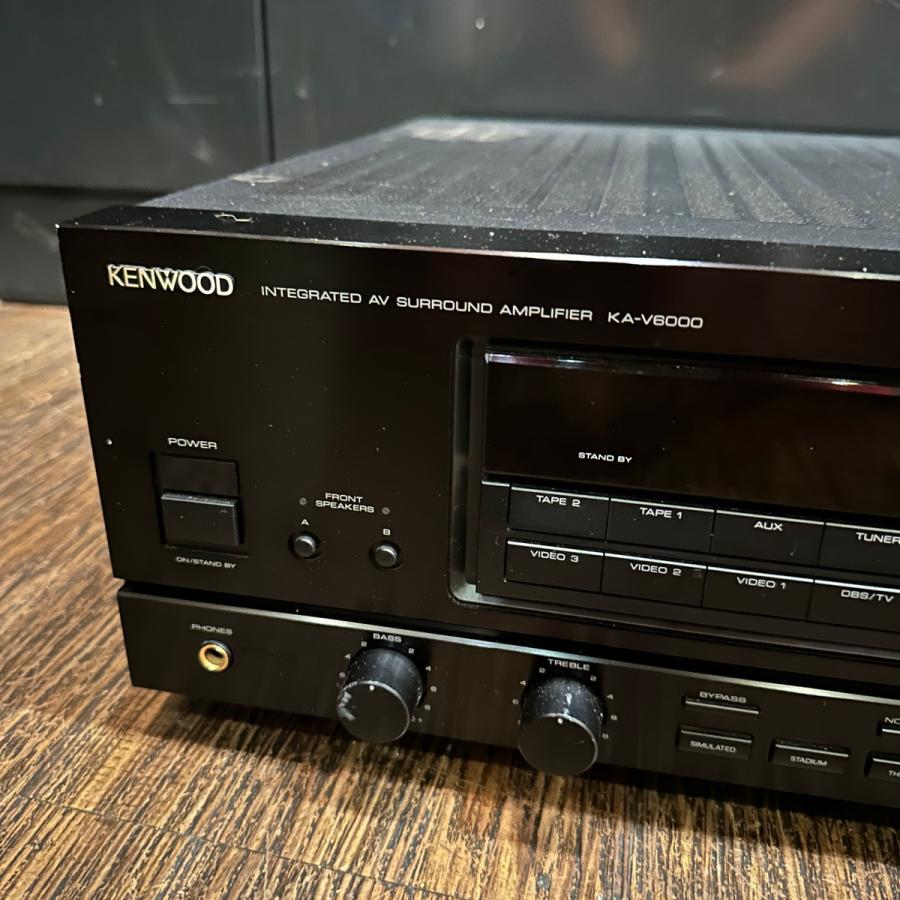ケンウッド Kenwood KA-V6000 AVアンプ 映画鑑賞 音楽鑑賞 -a836 ケンウッド Kenwood KA-V6000 AVアンプ 映画鑑賞 音楽鑑賞 -a836