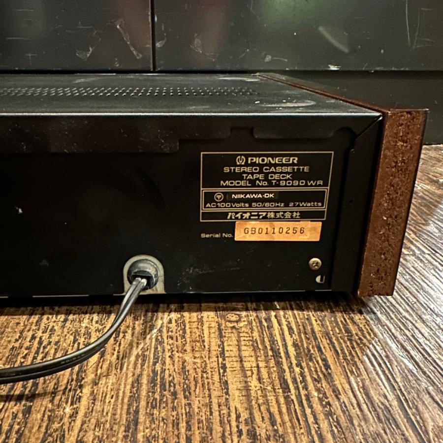Pioneer T-9090WR ステレオカセットデッキ パイオニア -a837 Pioneer T-9090WR ステレオカセットデッキ パイオニア -a837