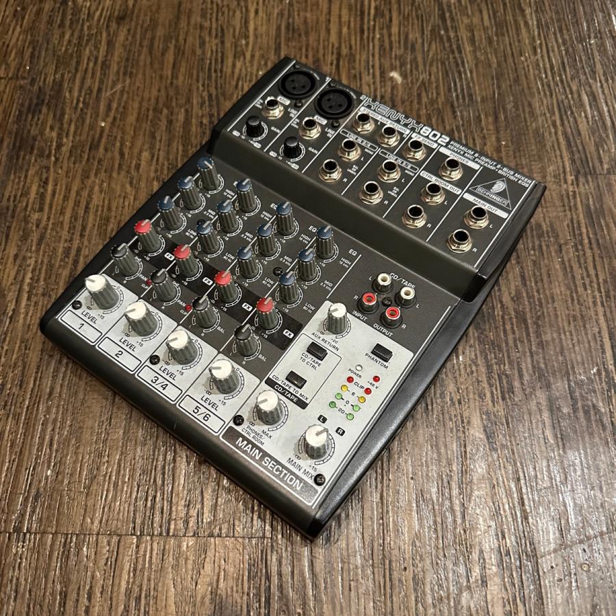 Behringer XENYX 802 PAミキサー ベリンガー -a847 : GrunSound Behringer XENYX 802 PAミキサー ベリンガー -a847 : GrunSound