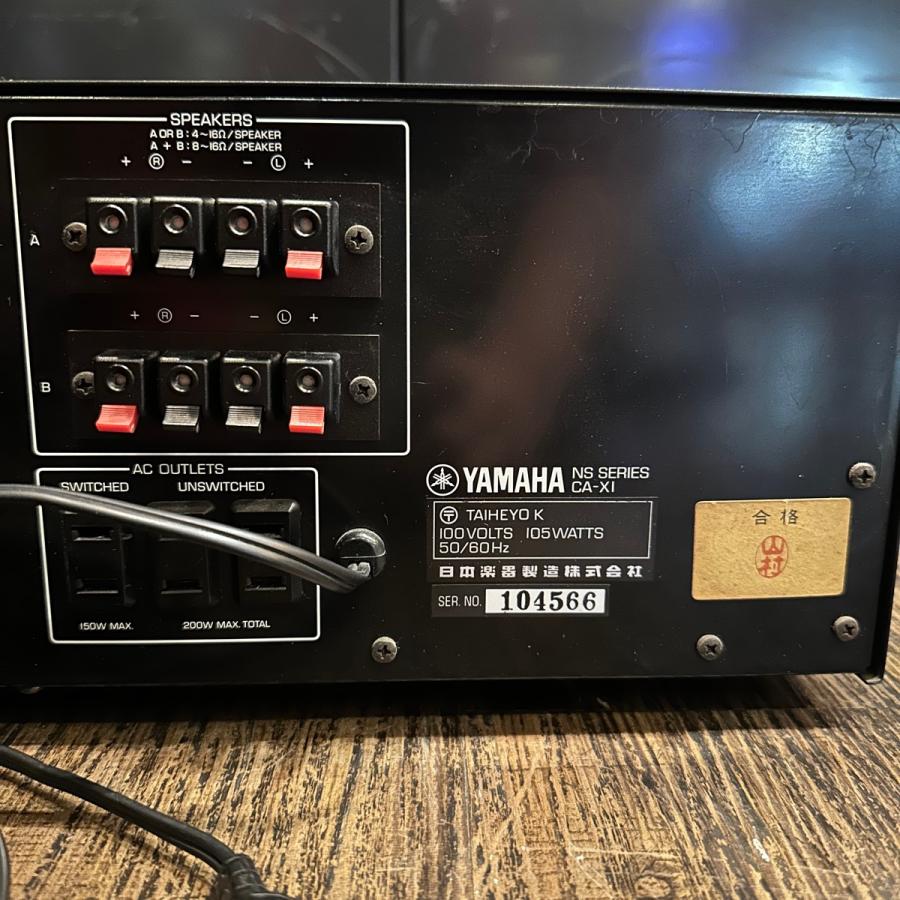 YAMAHA ヤマハ プリメインアンプ CA-X1 YAMAHA（ヤマハ） Yamaha CA-X1 1970年代 プリメインアンプ -a955