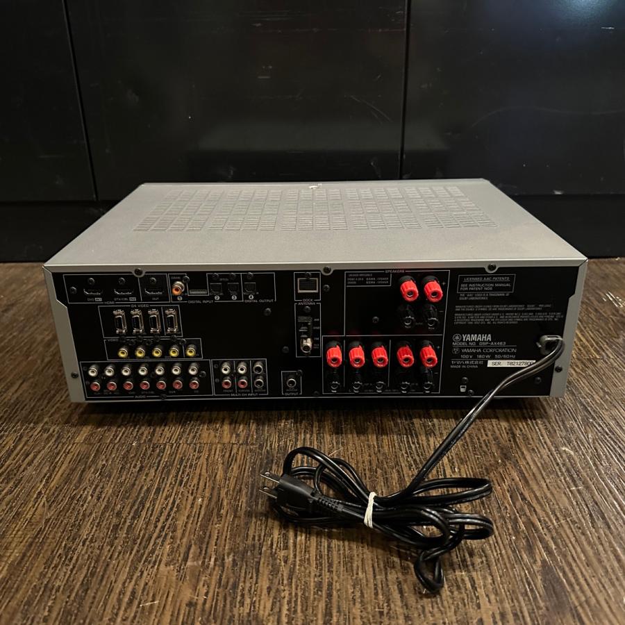 YAMAHA Yamaha DSP-AX463 ヤマハ AVアンプ 映画鑑賞 音楽鑑賞 YAMAHA Yamaha DSP-AX463 ヤマハ AVアンプ 映画鑑賞 音楽鑑賞