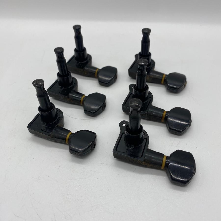 Gotoh エレキギター用 ブラック ロトマチックペグ パーツ 糸巻き