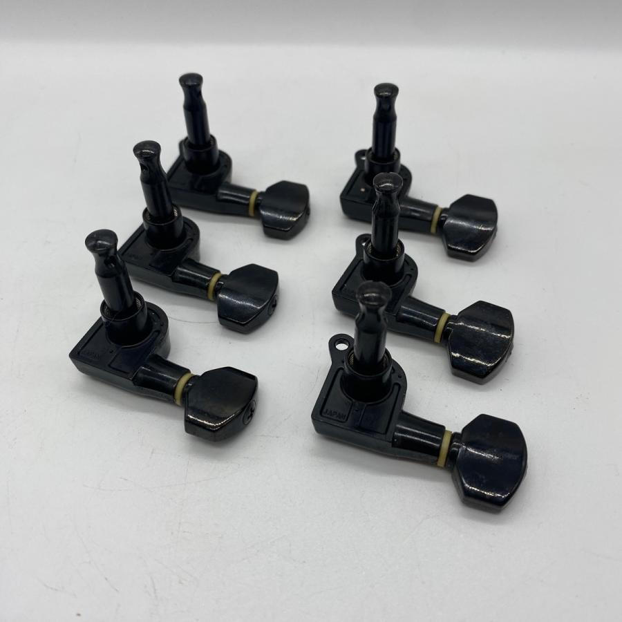 Gotoh エレキギター用 ブラック ロトマチックペグ パーツ 糸巻き