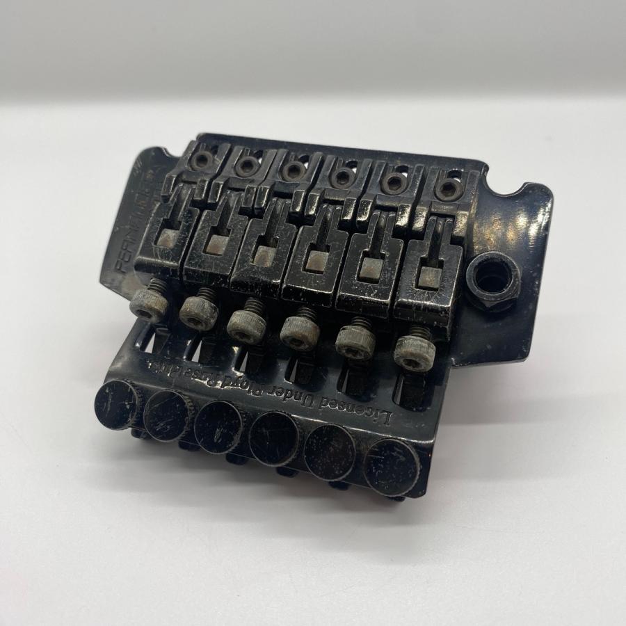 Fernandes FRT-5PRO-TRS エレキギター用 ブラックブリッジ Licensed