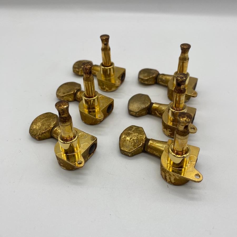 エレキギター用 ゴールドペグ パーツ 糸巻き Guitar Pegs -c320