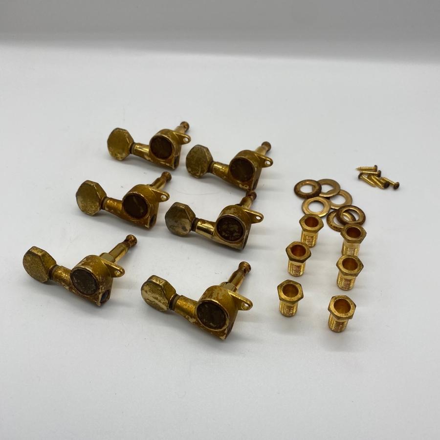 エレキギター用 ゴールドペグ パーツ 糸巻き Guitar Pegs -c320
